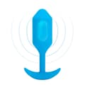 Miniatyrbild 2 av 9: Analplugg B-Vibe Vibrating Snug 3 Blå (3,7 x 13,8 x 1 cm)