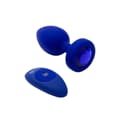 Miniatyrbild 10 av 11: Vibrator B-Vibe Vibrating Jewel Blå Marinblå L/XL