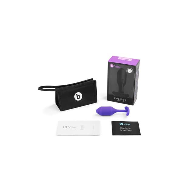 Analplugg B-Vibe 96731 Purpur