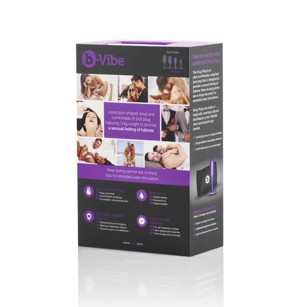 Analplugg B-Vibe 96731 Purpur