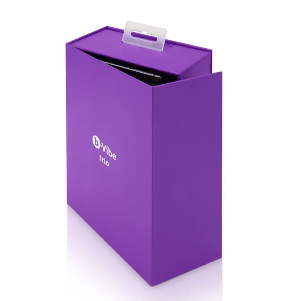 Analplugg med fjärrkontroll B-Vibe 05882530000 Purpur