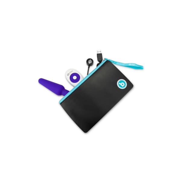 Analplugg med fjärrkontroll B-Vibe 05882530000 Purpur