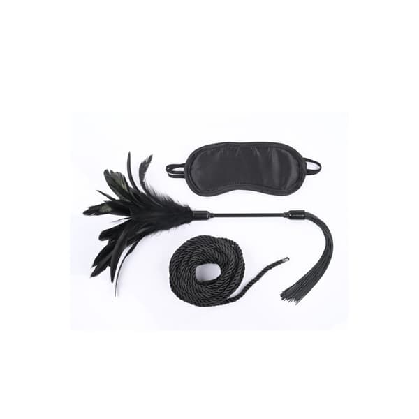Lustask Large Pleasure Kit Sportsheets Sex & Mischief Shadow 3 Delar
