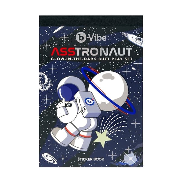 Lustask Large Pleasure Kit B-Vibe ASStronaut Glow-in-the-Dark Grön