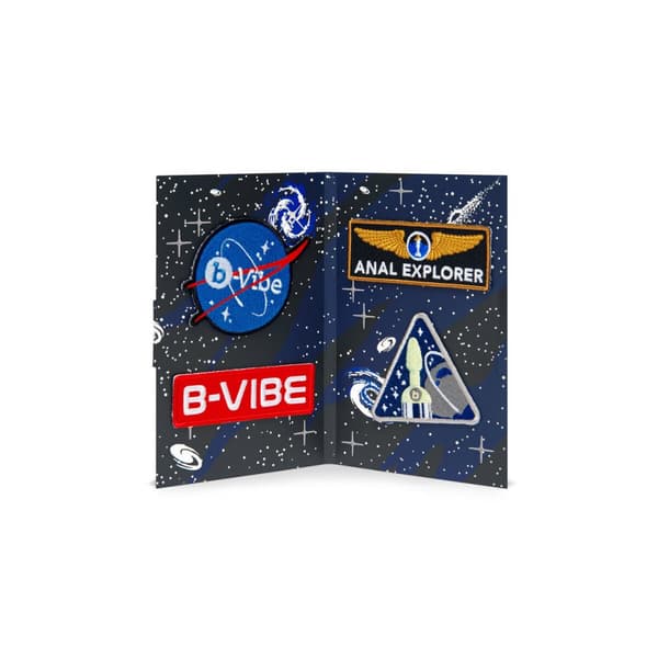 Lustask Large Pleasure Kit B-Vibe ASStronaut Glow-in-the-Dark Grön