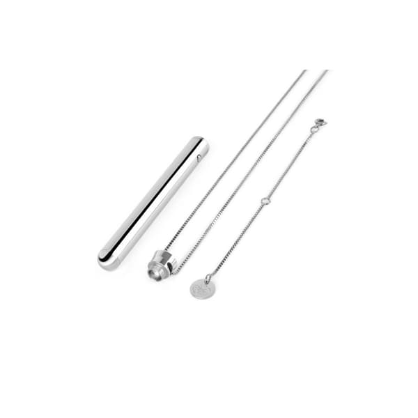 Patronvibrator Le Wand Necklace Hängen Silvrig