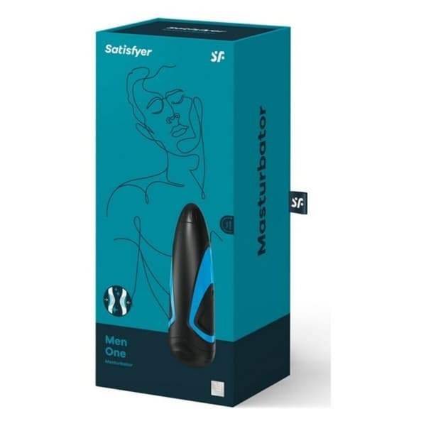Masturberingsapparat Satisfyer Men One Silikon 24,5 cm