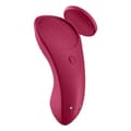 Miniatyrbild 5 av 8: Massageapparat för par Satisfyer LITTLE SECRET WINE Röd