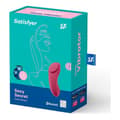 Miniatyrbild 6 av 8: Massageapparat för par Satisfyer LITTLE SECRET WINE Röd