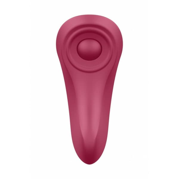 Massageapparat för par Satisfyer LITTLE SECRET WINE Röd