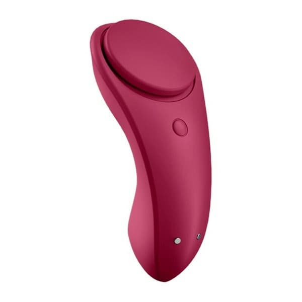 Massageapparat för par Satisfyer LITTLE SECRET WINE Röd