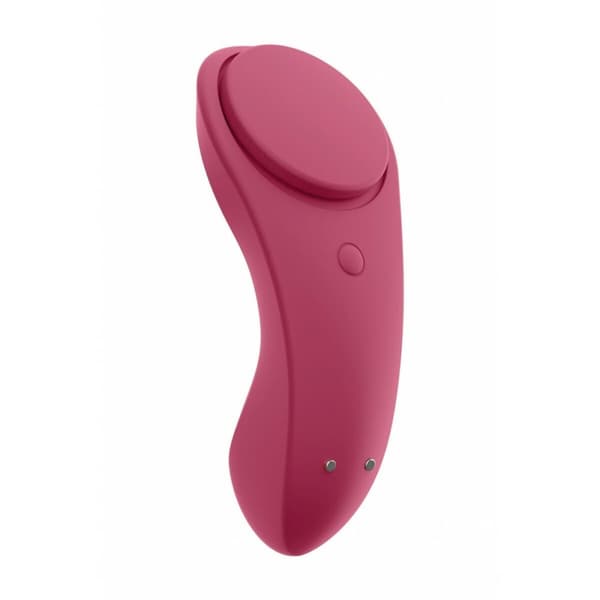 Massageapparat för par Satisfyer LITTLE SECRET WINE Röd