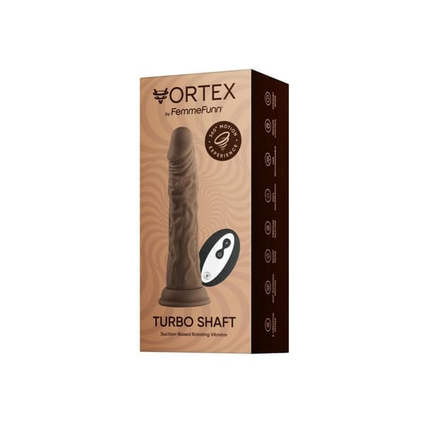 Realistisk dildo FemmeFunn Brun