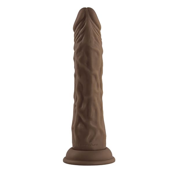 Realistisk dildo FemmeFunn Brun