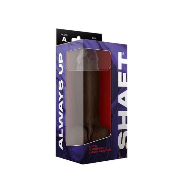 Realistisk dildo Shaft MAHOGANY