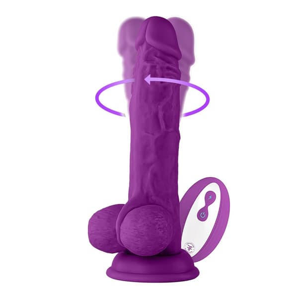 Realistisk dildo FemmeFunn Purpur