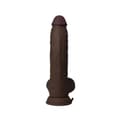 Miniatyrbild 6 av 6: Realistisk vibrator Shaft C 9.5 - MAHOGANY