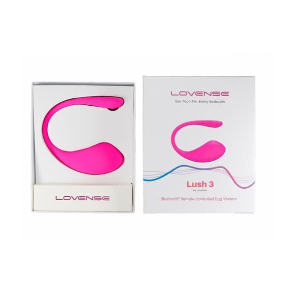 Massageapparat för par Lovense Lush 3 Rosa