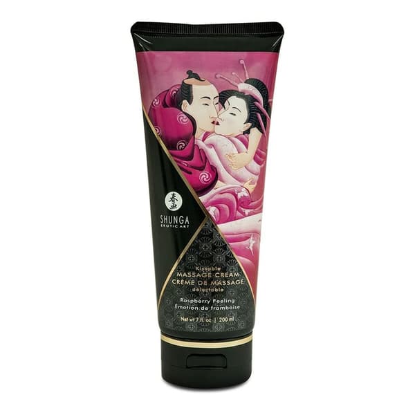 Massagekräm Shunga 200 ml Hallon