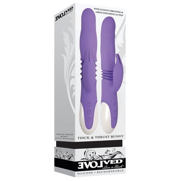 G-Punkt Vibrator Evolved Bunny Lilla