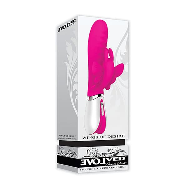Vibrator Evolved Wings of desire Pink Sommerfugl