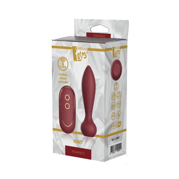 Anal Vibrator Dream Toys Romance Romy Rød