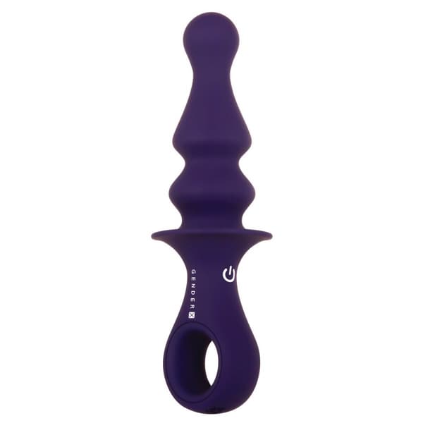 Anal plug Gender X RING POP Lilla (8,9 cm)