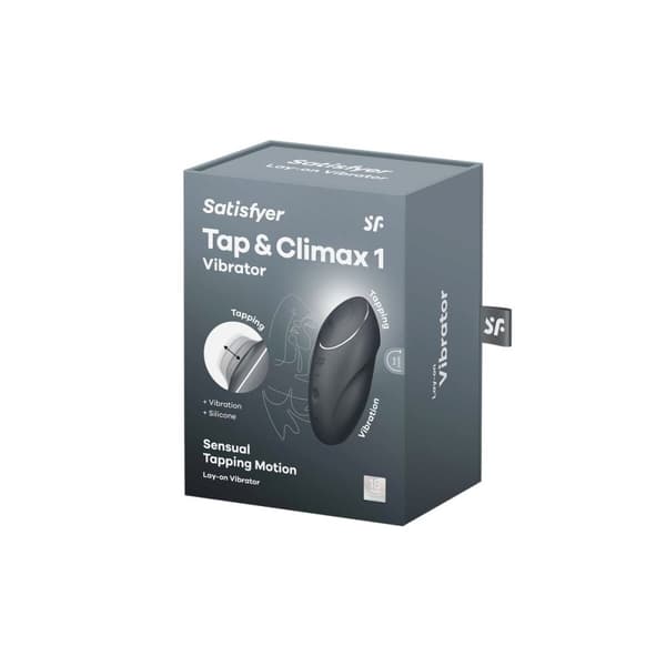 Massager Satisfyer Tap & Climax Grå