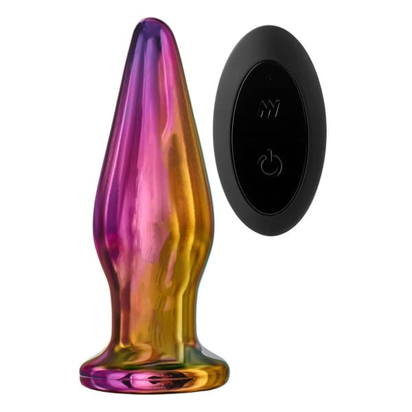 Anal plug Dream Toys Glamour Glass Multifarvet