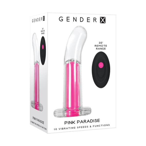 Anal Vibrator Gender X Paradise Pink