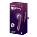 Miniatyrbillede 7 af 7: G-Punkt Vibrator Satisfyer Spinning G-Spot 1 Rød