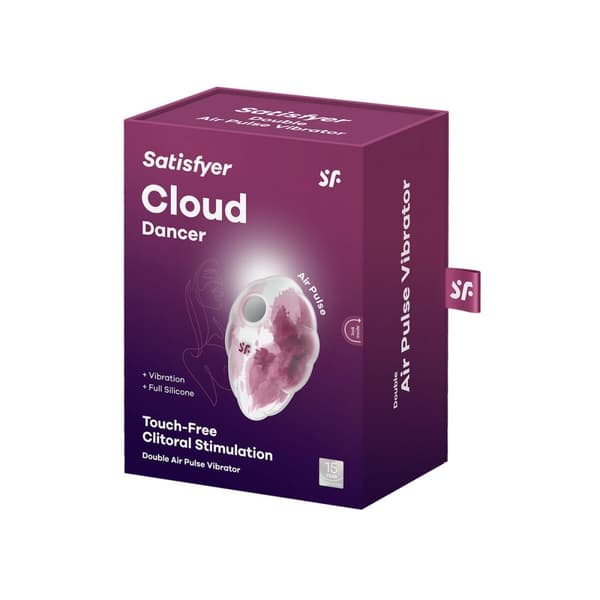 Klitoris sugestimulator Satisfyer Cloud Dancer Rød