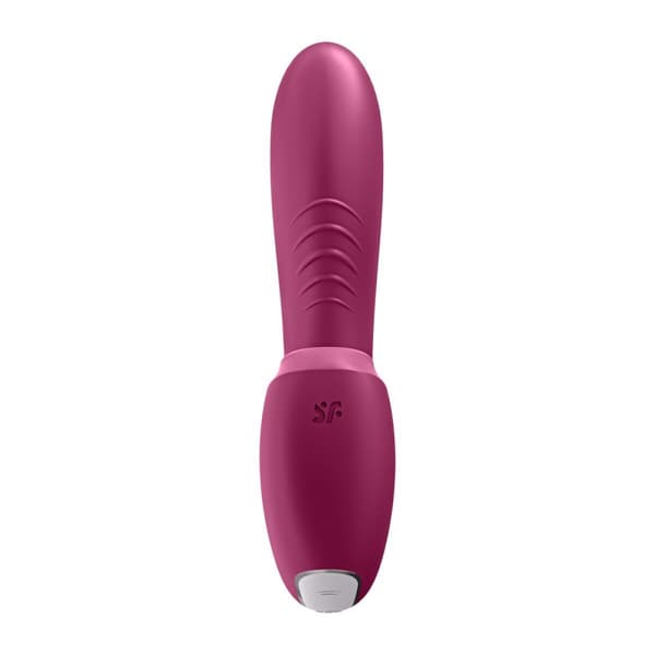 Dual Stimulation Vibe Supernova Insertable Satisfyer Sunray Rød Fuchsia