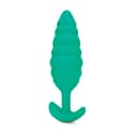 Miniatyrbillede 7 af 11: Vibrerende Buttplug B-Vibe Twist Texture Grøn