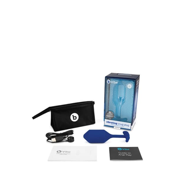 Anal plug B-Vibe Vibrating Blå