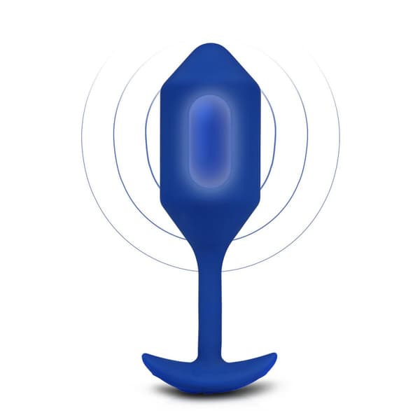 Anal plug B-Vibe Vibrating Blå