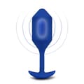 Miniatyrbillede 2 af 10: Anal plug B-Vibe Vibrating Blå