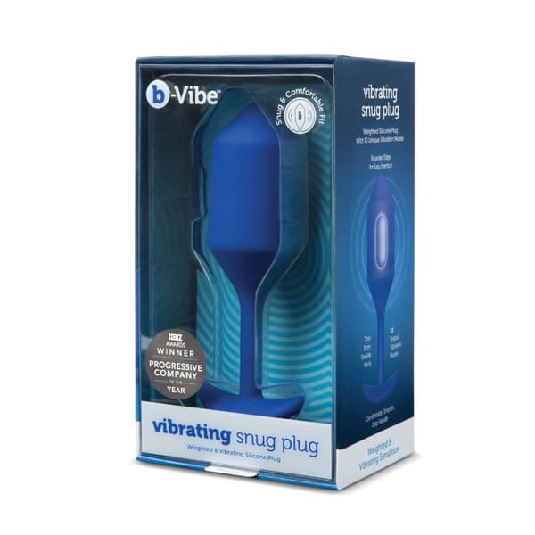 Anal plug B-Vibe Vibrating Blå