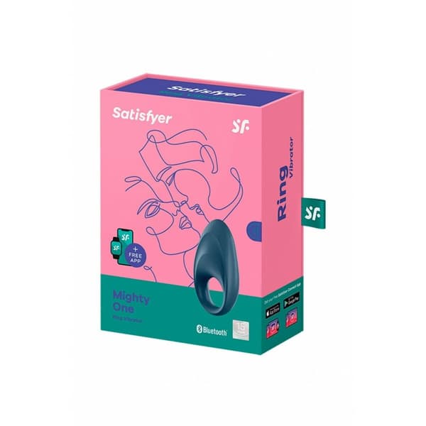 Vibrerande Ring Satisfyer 142495 Blå