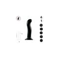 Miniatyrbild 5 av 9: Dildo Strap-on-me POINT STIMULATOR Svart XL
