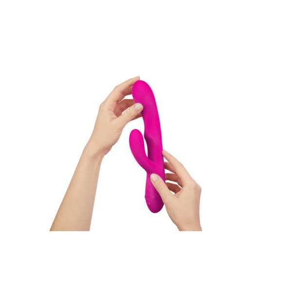 Dubbelvibrator Dual Stimulation Vibe FemmeFunn Ultra Rabbit Rosa