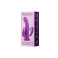 Miniatyrbild 3 av 9: Dubbelvibrator Dual Stimulation Vibe FemmeFunn Pirouette Purpur