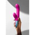 Miniatyrbild 3 av 11: Dubbelvibrator Dual Stimulation Vibe FemmeFunn Delola Rosa