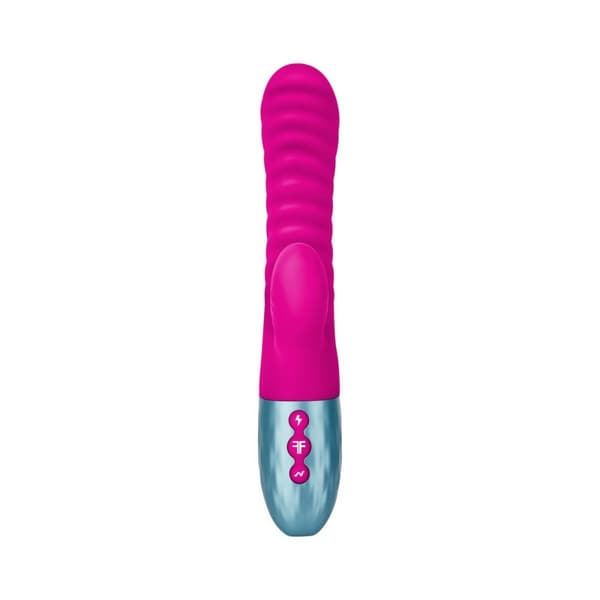 Dubbelvibrator Dual Stimulation Vibe FemmeFunn Delola Rosa