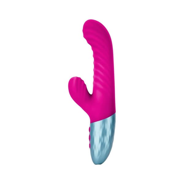 Dubbelvibrator Dual Stimulation Vibe FemmeFunn Delola Rosa