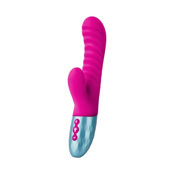 Dubbelvibrator Dual Stimulation Vibe FemmeFunn Delola Rosa