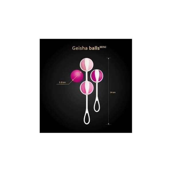 Vinklat kegelövningskit Gvibe Geisha Mini Fuchsia
