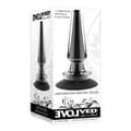 Miniatyrbillede 4 af 6: Anal plug Evolved Sort (8,9 cm) (10,1 cm)