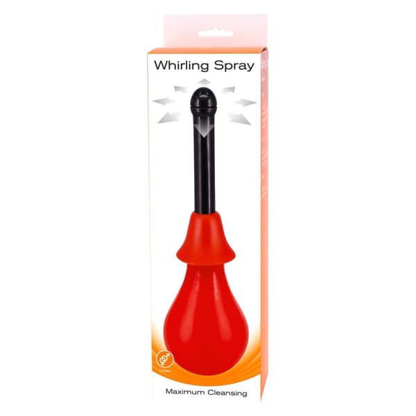 Anal Douche Drejende Spray Seven Creations 2K386-BX Rød