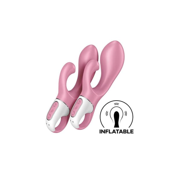 G-Punkt Vibrator Satisfyer Air Pump Bunny 2 Light Pink